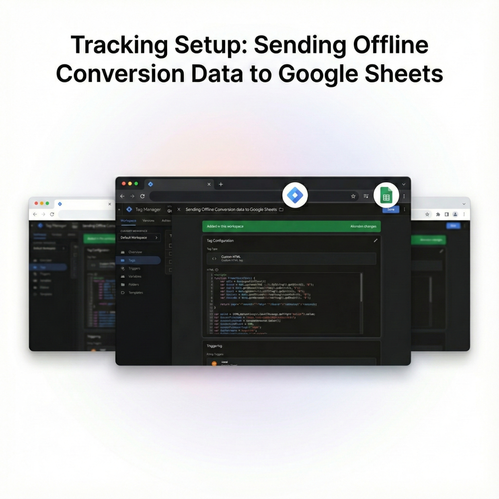 mdniamul - Create Tags in GTM to Send Offline Conversion Data to Google Sheets