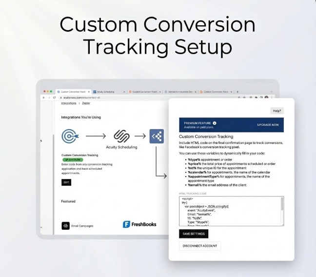 mdniamul - : Configure Acuity Scheduling