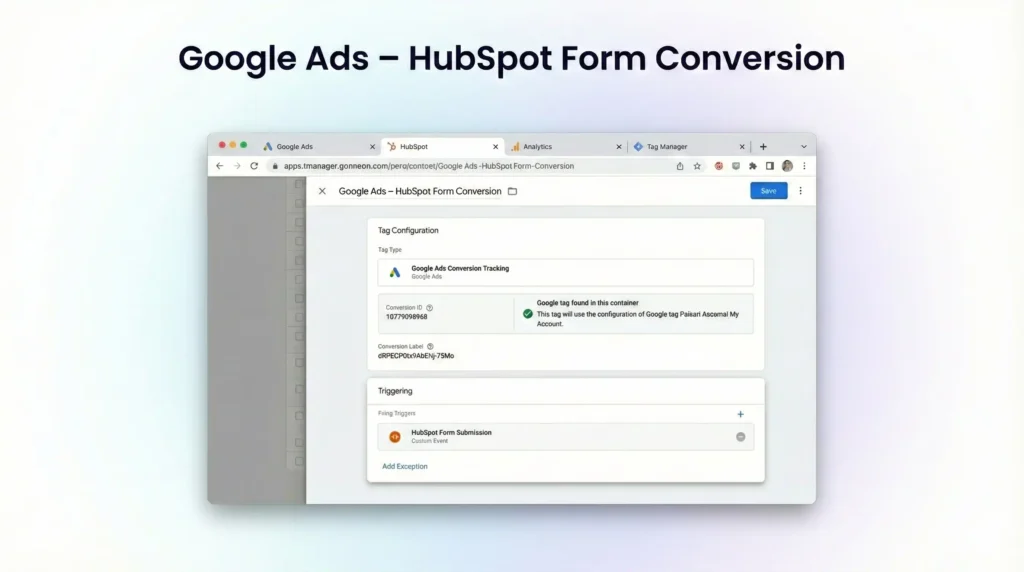 mdniamul - Create Google Ads Conversion Tag in GTM