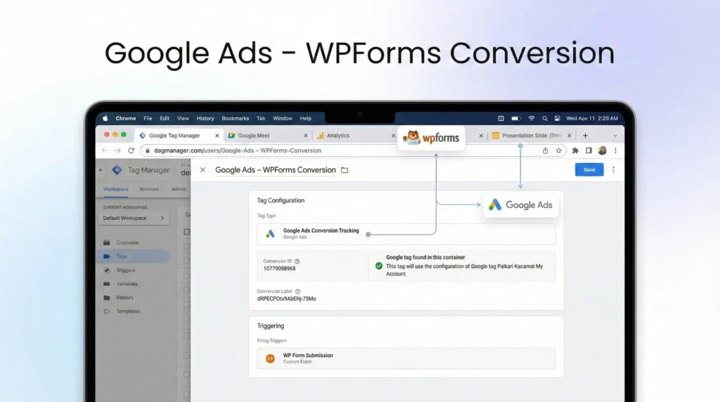 mdniamul - Create a Google Ads Conversion Tag in GTM