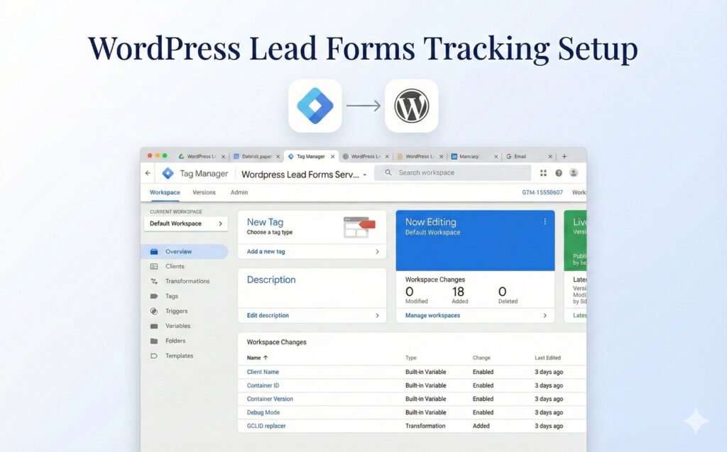 mdniamul - Create GTM (Web & Server) Properties