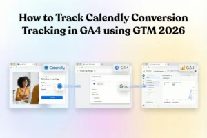 Calendly booking conversion tracked via GTM and sent to GA4 and Google Ads for accurate attribution