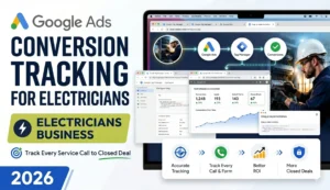 Google Ads Conversion Tracking for Electricians (Track Every Service Call to Closed Deal in 2026)