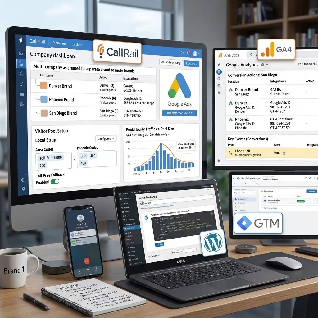 Restructure CallRail (One Company Per Brand)