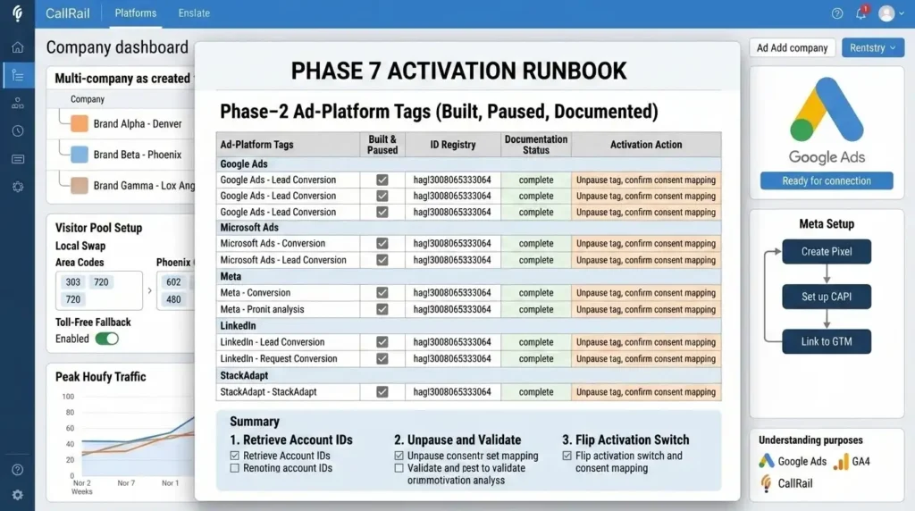 Phase-2 Ad-Platform Tags (Built, Paused, Documented)