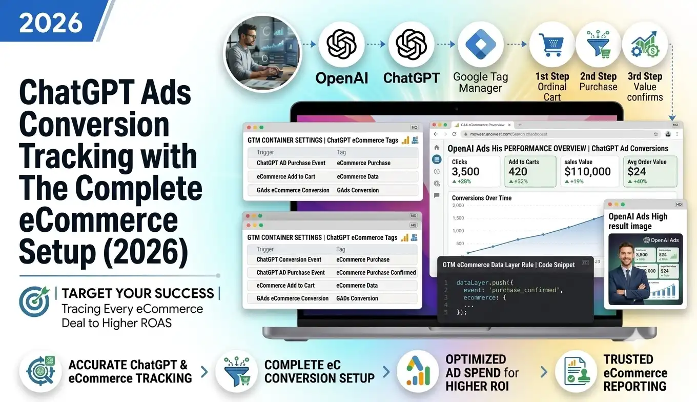 ChatGPT Conversion Tracking with GTM (eCommerce Guide 2026)