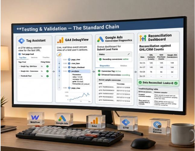 Testing & Validation — The Standard Chain